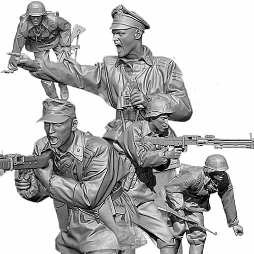 1/35 WWII Soldier Resin Model Kit Unpainted and Unassembled Soldier Resin Model Kit //T0q6A von Ahowse
