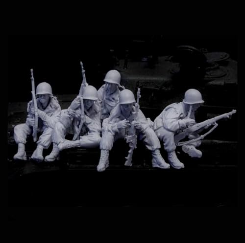 1/35 WWII Soldier Resin Model Kit Unpainted and Unassembled Soldier Resin Model Kit //T0q8A von Ahowse