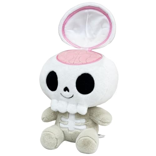 Ahuuen Halloween Kuscheltier | 25 cm Skelett Kissen - Niedliches Halloween Spielzeug Für Raum Wohnzimmer Sofa Sessel Couch Ahuuen Halloween Kuscheltier | 25 cm Skelett Kissen - Niedliches Halloween Spielzeug Für Raum Wohnzimmer Sofa Sessel Couch von Ahuuen