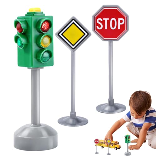 Ahuuen Verkehrsampel | Ampelspielzeug | Ampel-Ampel-Modell-Spielzeug | Verkehrs-Stoppschild-Licht-Lampen-Spielzeug |Ampel-Schilder-Spielzeug Für Kinder, Und Mädchen 12.5 * 4cm Ahuuen Verkehrsampel | Ampelspielzeug | Ampel-Ampel-Modell-Spielzeug | Verkehrs-Stoppschild-Licht-Lampen-Spielzeug |Ampel-Schilder-Spielzeug Für Kinder, Und Mädchen 12.5 * 4cm von Ahuuen