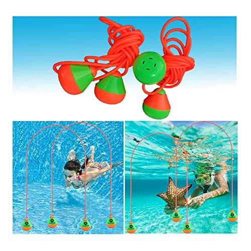 AiDeHuaKeJi Pool Spielzeug für Kinder von 5 bis 12 Jahren, Tauchspielzeug Tauchringe Kinder, Pool Zubehör Spaß, Tauchbogen Poolspielzeug für Unterwasserspiel und Tauchtraining | 2 Stück 2.5m AiDeHuaKeJi Pool Spielzeug für Kinder von 5 bis 12 Jahren, Tauchspielzeug Tauchringe Kinder, Pool Zubehör Spaß, Tauchbogen Poolspielzeug für Unterwasserspiel und Tauchtraining | 2 Stück 2.5m von AiDeHuaKeJi