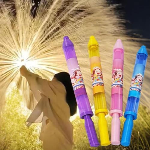 Feuerwerk Wasserpistole, Firework Water Gun, Feuerwerk Wasserpistole Spielzeug für Kinder, Romantische Feuerwerks Wasserpistole, Waters Fun Pool Spielzeug und Baden, Pool, Party (4 Stück) von AiQiMinHao