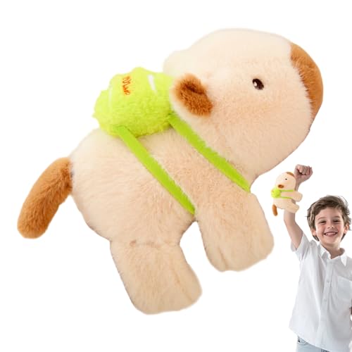 Aibyks Capybara Plüsch-Armband Spielzeug - Stofftiere Klapparmbänder - Weiches Wickelarmband Für Mädchen Kinder Und Erwachsene Als Tragbares Kuscheltier-Accessoire Aibyks Capybara Plüsch-Armband Spielzeug - Stofftiere Klapparmbänder - Weiches Wickelarmband Für Mädchen Kinder Und Erwachsene Als Tragbares Kuscheltier-Accessoire von Aibyks