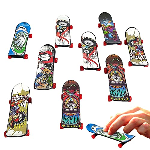 Aibyks Finger-Skateboard-Spielzeug | Neuheit Mini Skate Boards Finger | Mini Fingerboard Skateboard Starter Kit Fingersport Party Favors Neuheit Spielzeug Geschenk für Kinder von Aibyks