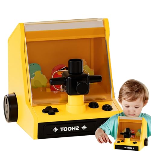 Aibyks Flipperautomat für Kinder,Mini-Flipperautomat - Dinosaurier-Spielmaschine,Outdoor-Unterhaltungsspiele, Tischspiele, interaktives Spielzeug für Kinder von Aibyks