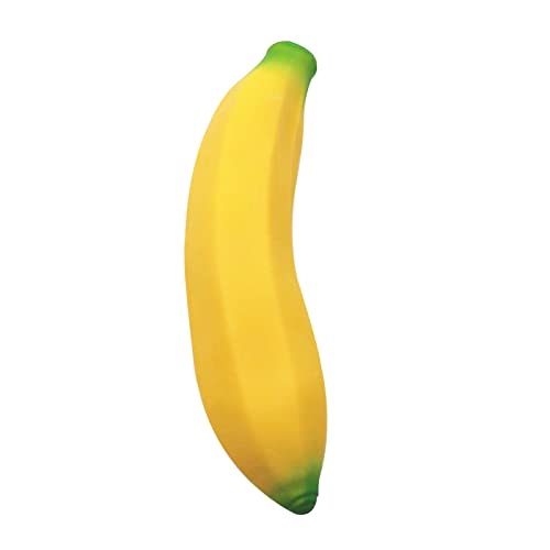 Aibyks Sensorisches Bananenspielzeug - Realistisches Banana Sensory Ball Squeeze Toy | Bürozubehör Bananenspielzeug für Erwachsene, Teenager, Kinder, Geschenk für Geburtstage, Weihnachten von Aibyks