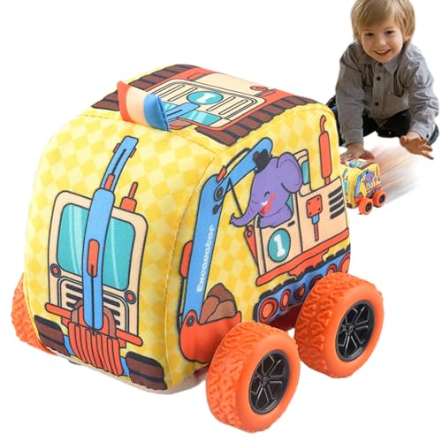 Aibyks Spielzeug für Reibungsfahrzeuge, Autos mit Reibungsantrieb für Kleinkinder | Aktivität Reibung Sensorisches Interaktives Auto - Feines Motorfahrzeugspielzeug für Kinder ab 1 Jahr, von Aibyks