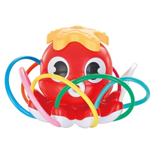 Aibyks Sprinkler für Kinder, Wasserspielzeug im Freien - Automatische rotierende Kinder Wasserspielzeug mit Oktopusform | Interaktives Kühlungsspiel für Badewanne für Swimmingpool, Badewanne, Aibyks Sprinkler für Kinder, Wasserspielzeug im Freien - Automatische rotierende Kinder Wasserspielzeug mit Oktopusform | Interaktives Kühlungsspiel für Badewanne für Swimmingpool, Badewanne, von Aibyks