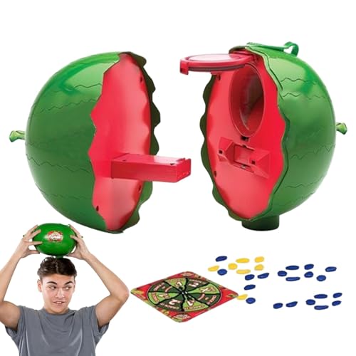 Aibyks Wassermelonen-Smash-Spielzeug, Wassermelonen-Smash | Familientreffen-Spiel | Interaktives Partyspiel, Familientreffen und Hand-Augen-Koordinationsspiele für Kinder und Erwachsene von Aibyks