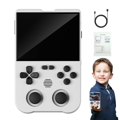 Handheld-Videospiele,Retro-Spielekonsole mit 3000-mAh-Akku - Videospielkonsole mit 3,5-Zoll-Touchscreen, Emulator-Handheld, Handheld-Spiel für Jungen, Mädchen, unterstützt mehrere Emulatoren Aibyks von Aibyks