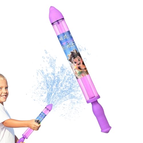 Wasserspritzspielzeug Für Kinder – Outdoor Wasserspielzeug | Herausziehbares Pool Kampf Spritzspiel Für Kinder Und Erwachsene | Lustiges Sommerparty Pool Kampfspiel Für Outdoor Aktivitäten (Lila) von Aibyks