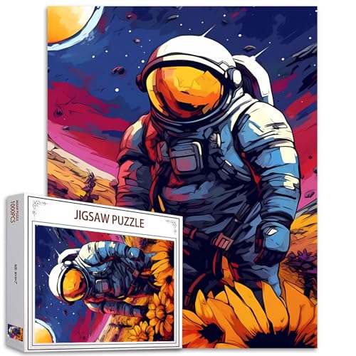 Astronauten-Puzzles für Erwachsene und Kinder, Raumfahrer-Puzzle, Kosmonauten-Puzzle, herausfordernde Familienaktivitäten, buntes DIY-Handwerk, Vintage-Kritzelpuzzle für Heimdekoration, Geschenke, 68 Astronauten-Puzzles für Erwachsene und Kinder, Raumfahrer-Puzzle, Kosmonauten-Puzzle, herausfordernde Familienaktivitäten, buntes DIY-Handwerk, Vintage-Kritzelpuzzle für Heimdekoration, Geschenke, 68 von Aihonmin