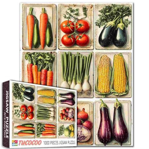 Gemüse 1000-teiliges Puzzle für Erwachsene, Crop Poster, Puzzle, Bauernhofkulturen, Puzzles für anspruchsvolle Familienaktivitäten, buntes DIY-Kunst-Puzzle, Heimdekoration, einzigartige Geschenke Gemüse 1000-teiliges Puzzle für Erwachsene, Crop Poster, Puzzle, Bauernhofkulturen, Puzzles für anspruchsvolle Familienaktivitäten, buntes DIY-Kunst-Puzzle, Heimdekoration, einzigartige Geschenke von Aihonmin