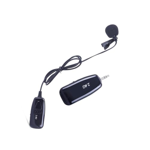 Ailan Drahtloses Mikrofon, praktisches Clip on Mikrofon, wiederaufladbar, praktischer Sender, Online Chat Mikrofon, Meeting von Ailan