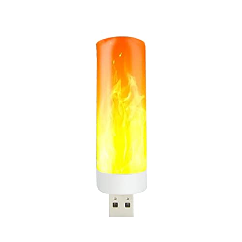 Ailan USB Flammenlicht 3500 K 5 V 1 W Atmosphäre LED Nachtlampe Computer Mini Portable Travel Pocket Lighting für Ailan USB Flammenlicht 3500 K 5 V 1 W Atmosphäre LED Nachtlampe Computer Mini Portable Travel Pocket Lighting für von Ailan