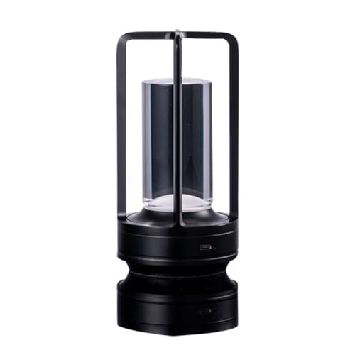 Ailan Wiederaufladbare kabellose LED Leuchten entfesseln die Kraft Einer tragbaren Beleuchtung. Lumisom Kristalllaternenlampe aus Aluminiumlegierung, Schwarz Ailan Wiederaufladbare kabellose LED Leuchten entfesseln die Kraft Einer tragbaren Beleuchtung. Lumisom Kristalllaternenlampe aus Aluminiumlegierung, Schwarz von Ailan