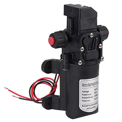 Ailgely 12 V Hochdruck 116Psi Selbstpriming 12 V Wasserpumpe Caravan Campingboot, Druck von Ailgely
