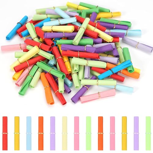 Aililong Lose Tombola 150 Stück - Lose zum Selber Beschriften und Bunte Mischung, Leer Tombola Lose, für Kindergeburtstage und Jubiläen Aililong Lose Tombola 150 Stück - Lose zum Selber Beschriften und Bunte Mischung, Leer Tombola Lose, für Kindergeburtstage und Jubiläen von Aililong