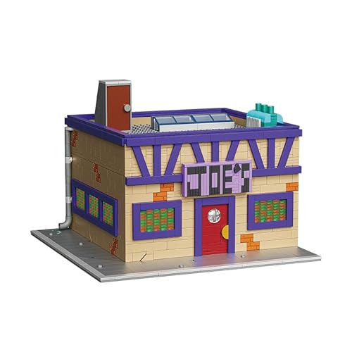 Aimmob Old Joe's Bar Film Architektue Gebäude Modell 1748 Teile | Klemmbausteine Modular Building Set Stadthaus Bauset für Erwachsene Kinder von Aimmob