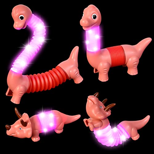 Ainiv Pop Tube Set, 2PCS Leuchtspielzeug, Partygeschenke Tube mit LED, Partyzubehör Kinder, Sensorik Spielzeug, Leuchtstäbe, Pop Tuben für Teenager, Kindergeburtst, Dekoration Set Ainiv Pop Tube Set, 2PCS Leuchtspielzeug, Partygeschenke Tube mit LED, Partyzubehör Kinder, Sensorik Spielzeug, Leuchtstäbe, Pop Tuben für Teenager, Kindergeburtst, Dekoration Set von Ainiv