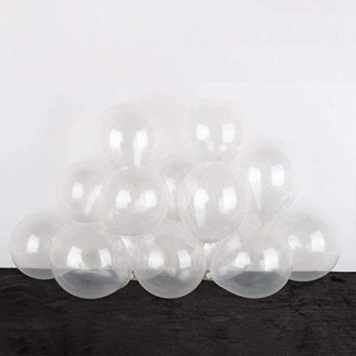 Ainmto 100 Stück 5 Zoll Luftballons Transparente Klein Helium Ballons für Geburtstag, Hochzeiten Ainmto 100 Stück 5 Zoll Luftballons Transparente Klein Helium Ballons für Geburtstag, Hochzeiten von Ainmto