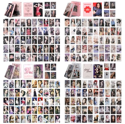 Ainvliya Blackpink Photocards Set – 220 Stück Lomo-Karten Fanartikel Merch New Album Postkartenfoto für Sammeln & Raumdekoration Ainvliya Blackpink Photocards Set – 220 Stück Lomo-Karten Fanartikel Merch New Album Postkartenfoto für Sammeln & Raumdekoration von Ainvliya