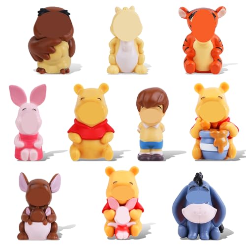 Kuchendekoration 1 Tortendeko Geburtstag, Happy Birthday Torten Deko Mädchen Figuren Spielzeug Set Kuchen Deko Cake Topper Geburtstagsdeko Geschenke Mitgebsel Kindergeburtstag Party Favor für Jungen von Ainvliya