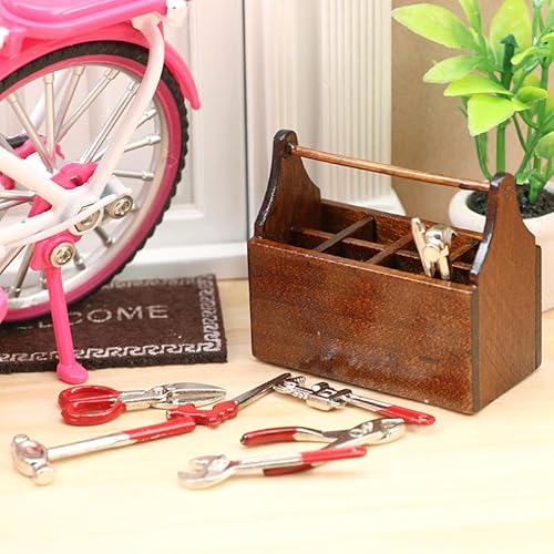AirAds Puppenhaus 1:12 Maßstab Puppenhaus Miniatur Zubehör Holz Werkzeugkasten Hammerhalter mit Hammer Werkzeuge Puppen Zubehör Puppenhaus Dekoration AirAds Puppenhaus 1:12 Maßstab Puppenhaus Miniatur Zubehör Holz Werkzeugkasten Hammerhalter mit Hammer Werkzeuge Puppen Zubehör Puppenhaus Dekoration von Air-Ads Supplies