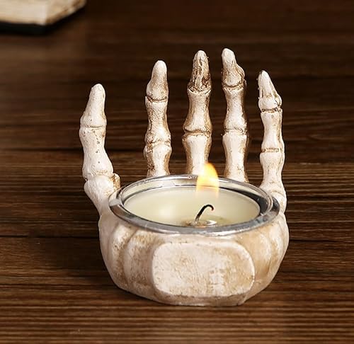 Halloween Skelett Hand Teelichthalter Gothic Home Decor 21,6 x 21,6 x 24,1 cm Halloween Skelett Hand Teelichthalter Gothic Home Decor 21,6 x 21,6 x 24,1 cm von Air-Ads Supplies