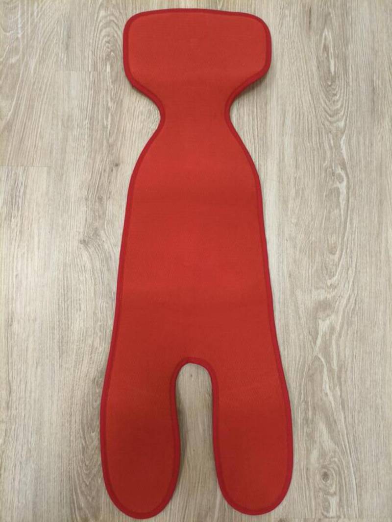 Air Cuddle Anti-Schwitz-Einlage mit Beinauflage für Folgesitze (Gruppe 2/3) - Rot von Air Cuddle