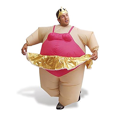 AirSuits Aufblasbares Kostüm Fatsuit Ballerina Fasching Karneval von AirSuits