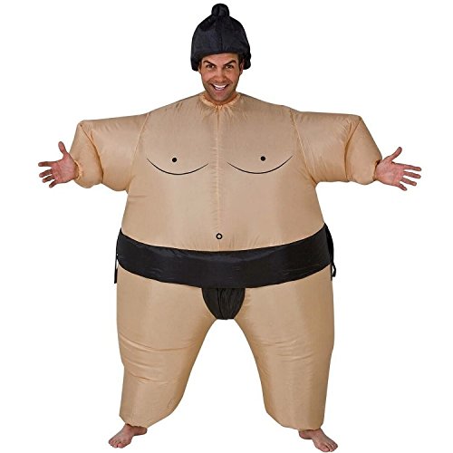 AirSuits Aufblasbares Kostum Fatsuit Sumo Ringer Fasching Karneval von AirSuits