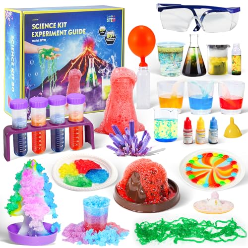 Wissenschafts-Set für Kinder, 60 wissenschaftliche Labor-Experimente für Kinder im Alter von 6 7 8 9 10-12 Jahren Wissenschafts-Set für Kinder, 60 wissenschaftliche Labor-Experimente für Kinder im Alter von 6 7 8 9 10-12 Jahren von Airbition