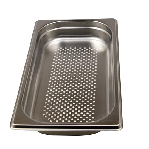 airbrush-city GN 1/3 Gastronormbehälter GN-Behälter Edelstahl 1,5 Liter Tiefe 40mm Gastronorm gelocht. airbrush-city GN 1/3 Gastronormbehälter GN-Behälter Edelstahl 1,5 Liter Tiefe 40mm Gastronorm gelocht. von airbrush-city