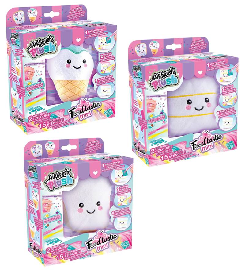 Airbrush Plush Kuscheltier - 10 cm - Food'Tastic Mini - Gemischt - Airbrush Plush - One Size - Kuscheltiere Airbrush Plush Kuscheltier - 10 cm - Food'Tastic Mini - Gemischt - Airbrush Plush - One Size - Kuscheltiere von Airbrush Plush