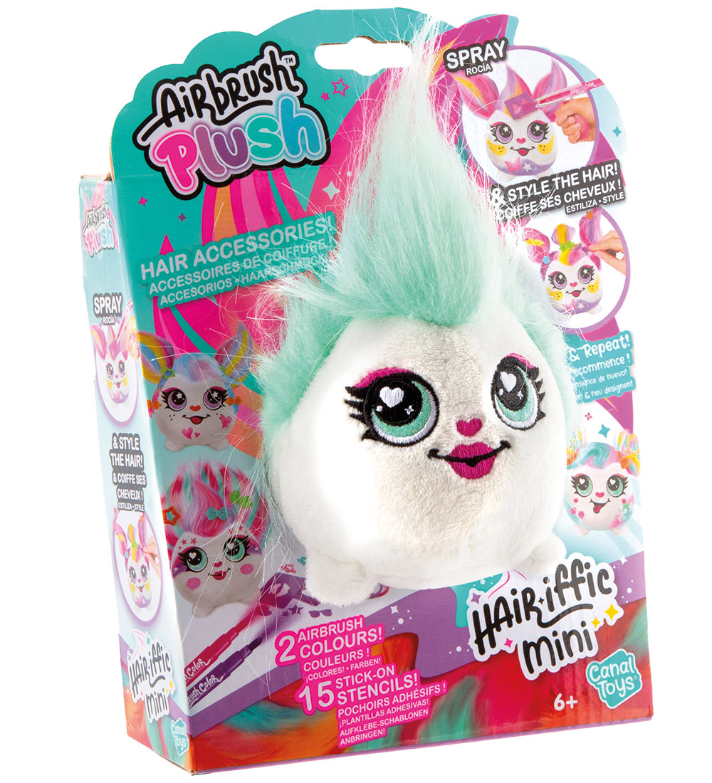 Airbrush Plush Kuscheltier - 10 cm - Hair'iffic Mini - Posh - Airbrush Plush - One Size - Kuscheltiere Airbrush Plush Kuscheltier - 10 cm - Hair'iffic Mini - Posh - Airbrush Plush - One Size - Kuscheltiere von Airbrush Plush