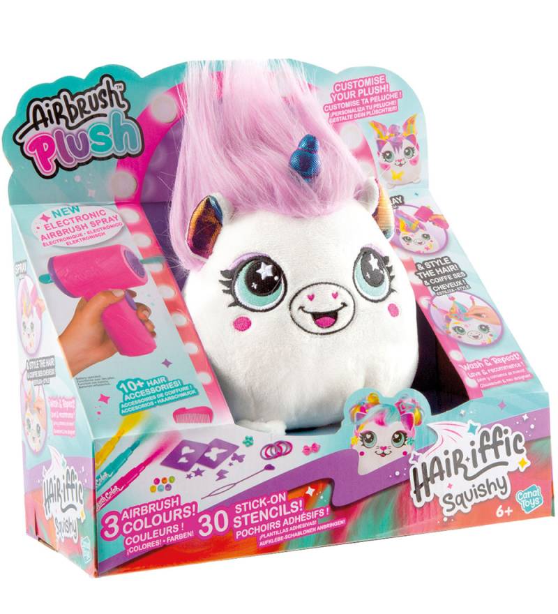 Airbrush Plush Kuscheltier - 14 cm - Hair'iffic - Princess - Airbrush Plush - One Size - Kuscheltiere Airbrush Plush Kuscheltier - 14 cm - Hair'iffic - Princess - Airbrush Plush - One Size - Kuscheltiere von Airbrush Plush