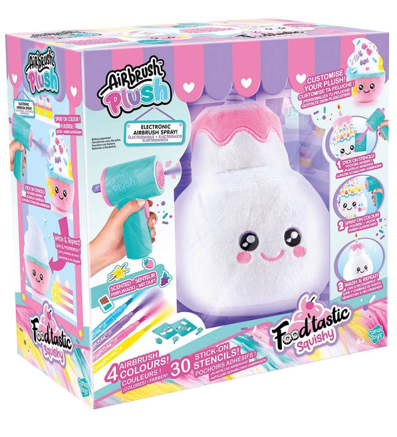 Airbrush Plush Kuscheltier - 18 cm - Food'Tastic - Squishy - Airbrush Plush - One Size - Kuscheltiere Airbrush Plush Kuscheltier - 18 cm - Food'Tastic - Squishy - Airbrush Plush - One Size - Kuscheltiere von Airbrush Plush