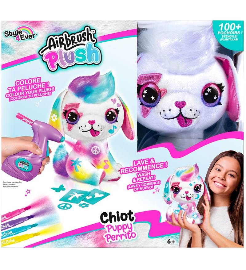 Airbrush Plush Kuscheltier - DYI Hund - Airbrush Plush - One Size - Kuscheltiere Airbrush Plush Kuscheltier - DYI Hund - Airbrush Plush - One Size - Kuscheltiere von Airbrush Plush