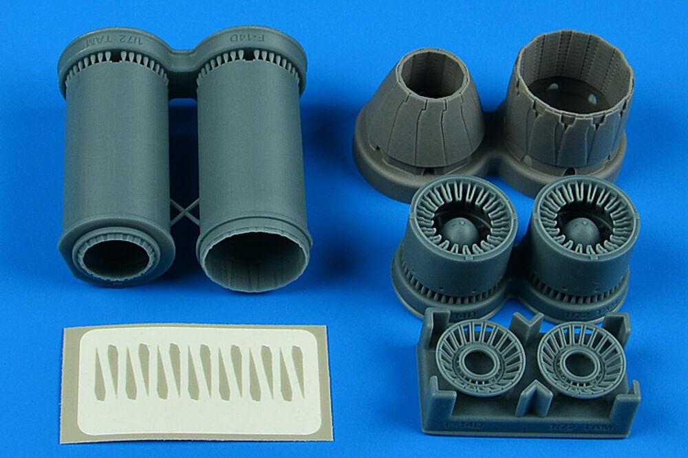F-14D Tomcat - Exhasut nozzles - varied [Tamiya] von Aires Hobby Models