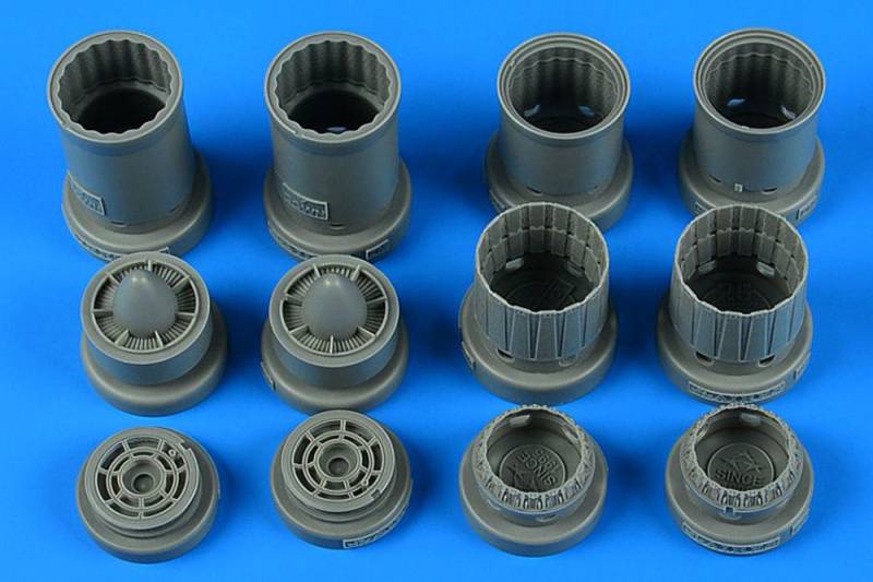 F-4E/EJ/J/S Phantom II - Exhaust nozzles [Zoukei Mura] von Aires Hobby Models