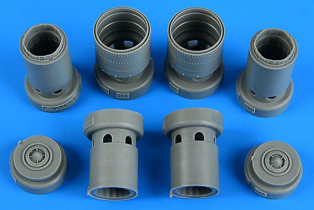F-5E/F Tiger II - Exhaust nozzles [Kitty Hawk] von Aires Hobby Models