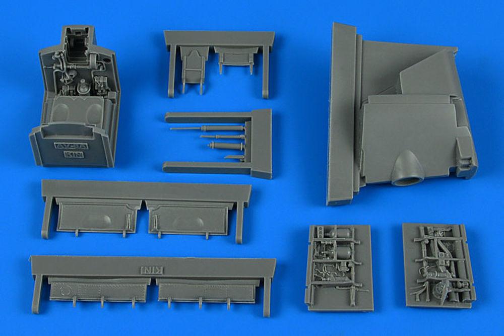 Harrier AV-8A - Wheel bay [Kinetic] von Aires Hobby Models
