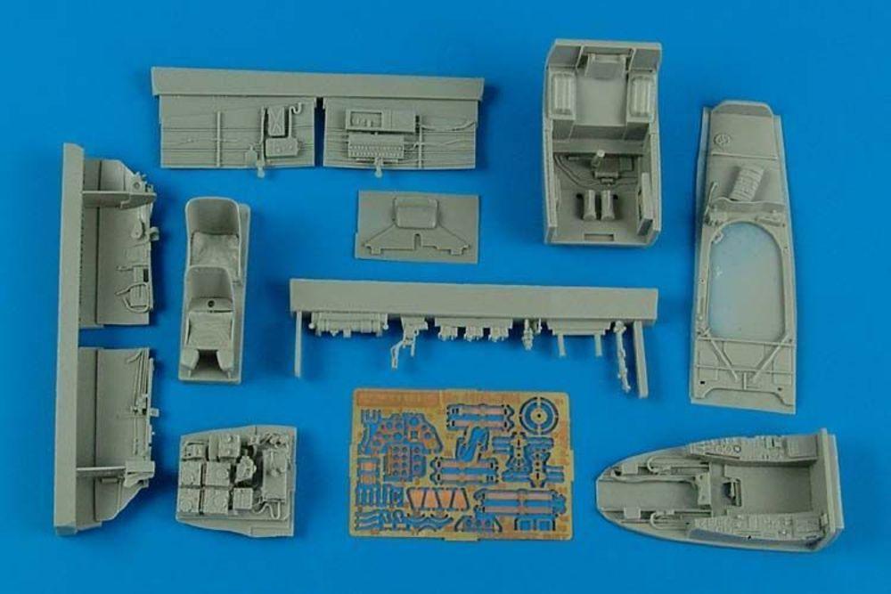 Messerschmitt Me 410 B-2/U4 - Cockpit Set [Meng Models] von Aires Hobby Models