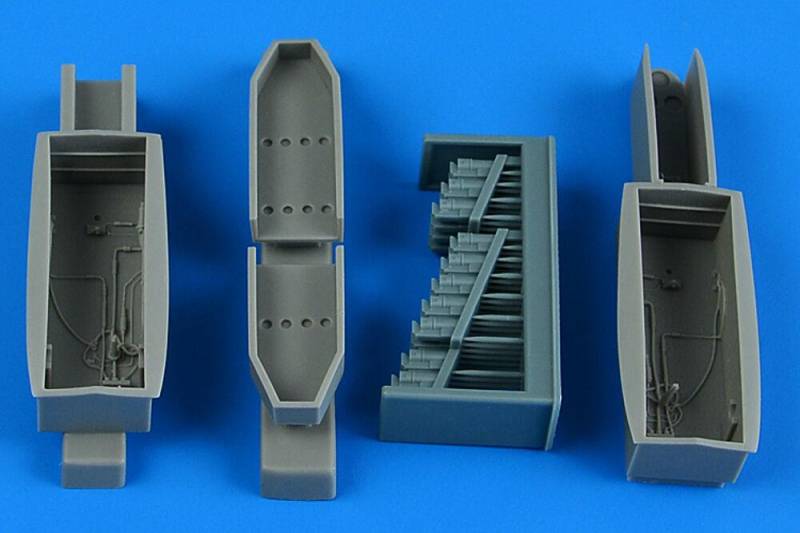 SH-3H/HSS-2B Sea King - Wheel bay [Hasegawa] von Aires Hobby Models