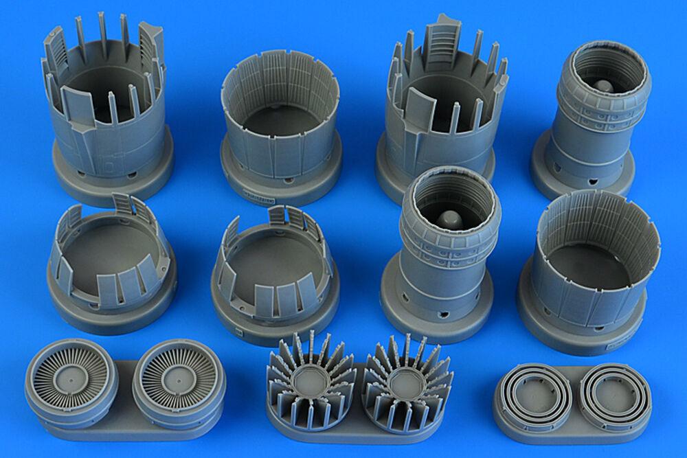 SR-71A Blackbird - Exhaust nozzles - opened [Revell] von Aires Hobby Models