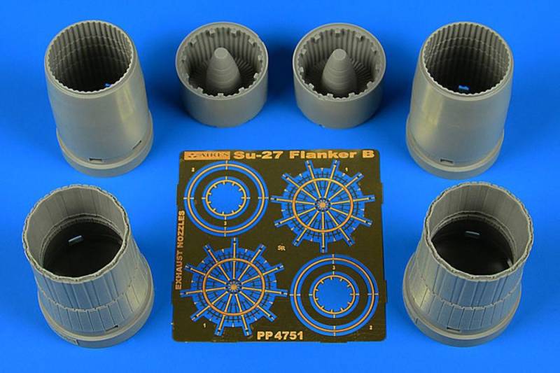 Su-27 Flanker B - Exhaust nozzles [HobbyBoss] von Aires Hobby Models