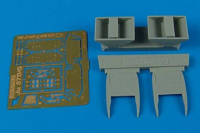 Junkers Ju 87 D Stuka - Air coolers [Hasegawa] von Aires
