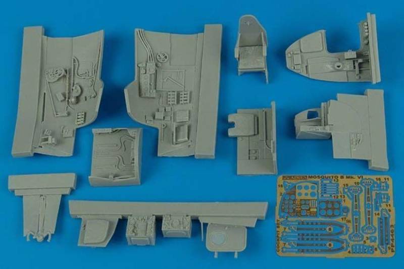 Mosquito B Mk.IV - Cockpit set [Tamiya] von Aires
