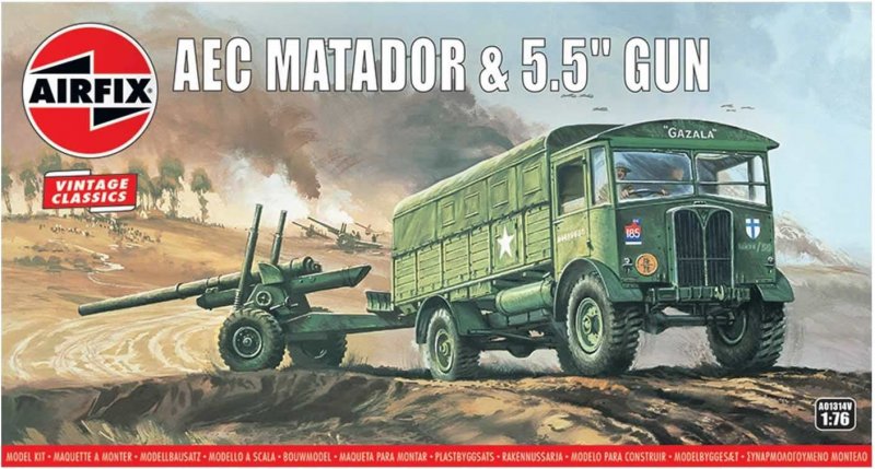 AEC Matador & 5.5inch Gun - Vintage Classics AEC Matador & 5.5inch Gun - Vintage Classics von Airfix